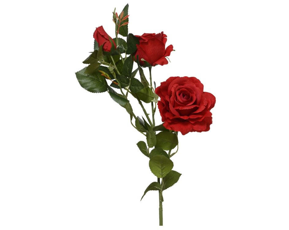 CVIJET UMJETNI  - ružičasta, Basics, plastika (22,00/11,00/77,00cm)