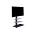 TV-ELEMENT 86/120/40 cm - Schwarz, Design, Glas/Metall (86/120/40cm) TV-ELEMENT 86/120/40 cm - Schwarz, Design, Glas/Metall (86/120/40cm)