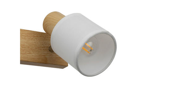 WANDLEUCHTE - Weiß, Trend, Textil/Metall (81/11,5/12,5cm) - Novel