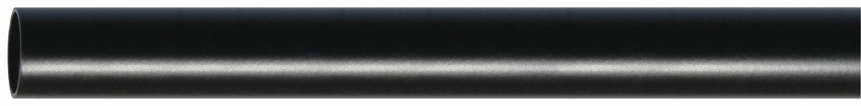 FÜGGÖNYRÚD 200 cm  - fekete, Basics, fém (200cm) - Homeware