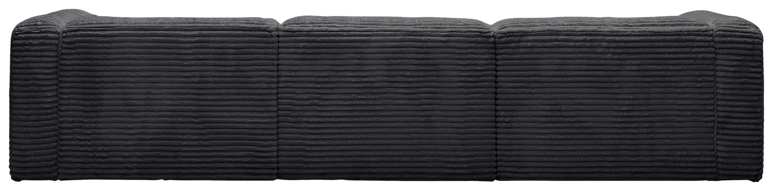 Thumbnail - Stylife Ecksofa Febe, Schwarz, Textil, 3-Sitzer, Ottomane rechts, Eckteil, 332x163 cm, Stoffauswahl, Armteil links, rech...