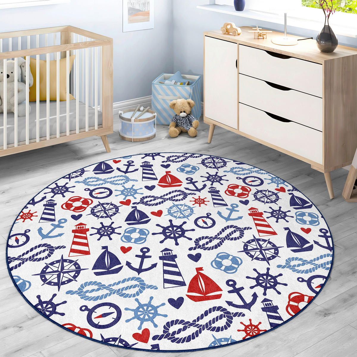 KINDERTEPPICH 150 cm  - Multicolor, Basics, Textil (150cm)