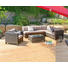 LOUNGESESSEL Webstoff Kunststoffgeflecht Stahl - Taupe/Braun, Design, Kunststoff/Textil (79/63,7/75cm) - Ambia Garden LOUNGESESSEL Webstoff Kunststoffgeflecht Stahl - Taupe/Braun, Design, Kunststoff/Textil (79/63,7/75cm) - Ambia Garden