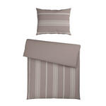 BETTWÄSCHE 2-teilig REMSA Flanell 140/200 cm  - Taupe, KONVENTIONELL, Textil (140/200cm) - Esposa