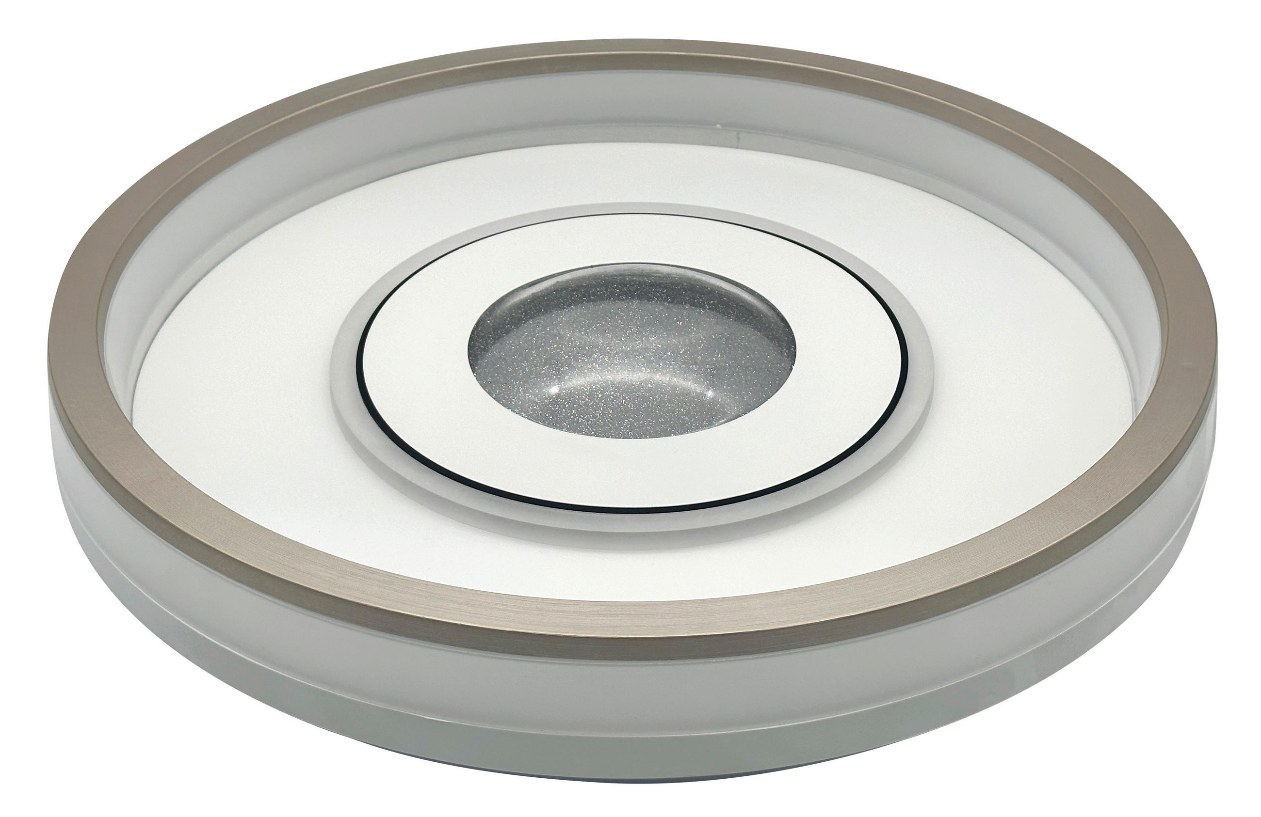 STROPNA LED-SVETILKA  VIOLET /2160 lm/3000/4000/6500 K// - svetlo siva, Basics, umetna masa (47,5/5cm)