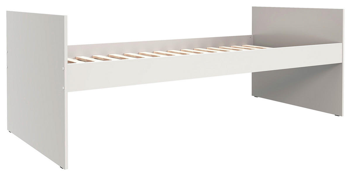 AUSZIEHBETT 90/200 cm,  in Kaschmir, Bettschublade, Lattenrost für Zusatzbett, Lattenrost für Hauptbett  - Kaschmir/Naturfarben, MODERN, Holz/Holzwerkstoff (90/200cm) - MID.YOU