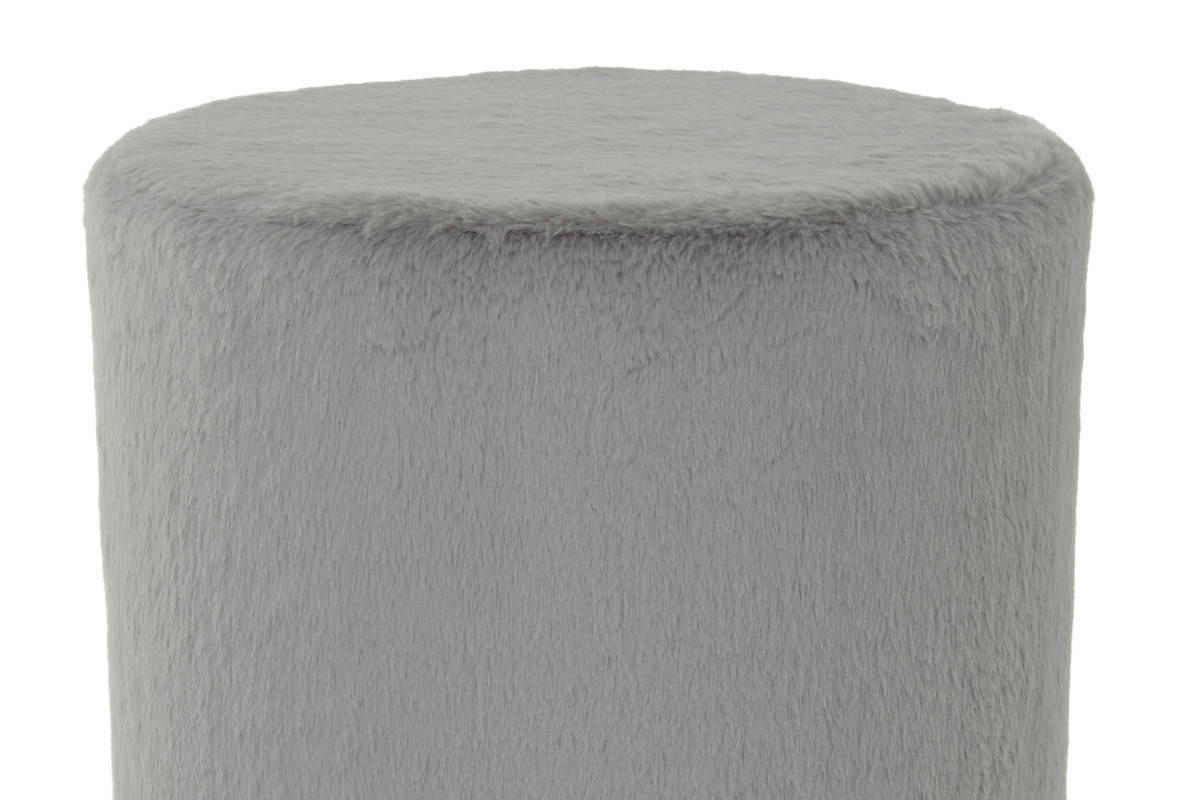 HOCKER Hellgrau  - Hellgrau, MODERN, Kunststoff (36/44/36cm) - Kayoom