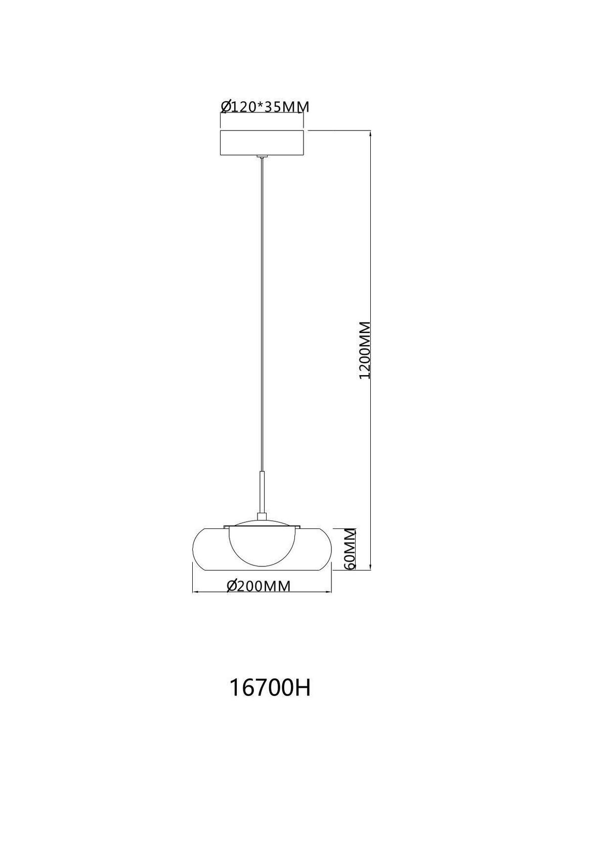 LED-HÄNGELEUCHTE 20/120 cm  - Design (20/120cm) - Globo