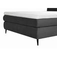 BOXSPRINGBETT 180/200 cm  in Schwarz  - Schwarz, Trend, Holz/Textil (180/200cm) - Esposa