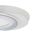 DECKENLEUCHTE    44/48/5 cm  - Chromfarben/Alufarben, Trend, Kunststoff/Metall (44/48/5cm) - Novel