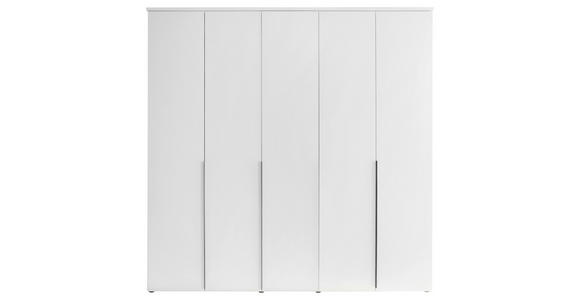 DREHTÜRENSCHRANK in Weiß - Schwarz/Weiß, MODERN, Holzwerkstoff/Kunststoff (225/225/52cm) - Carryhome
