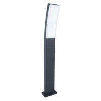 WEGELEUCHTE   - Anthrazit/Weiß, Basics, Kunststoff/Metall (74/12/11,4cm)