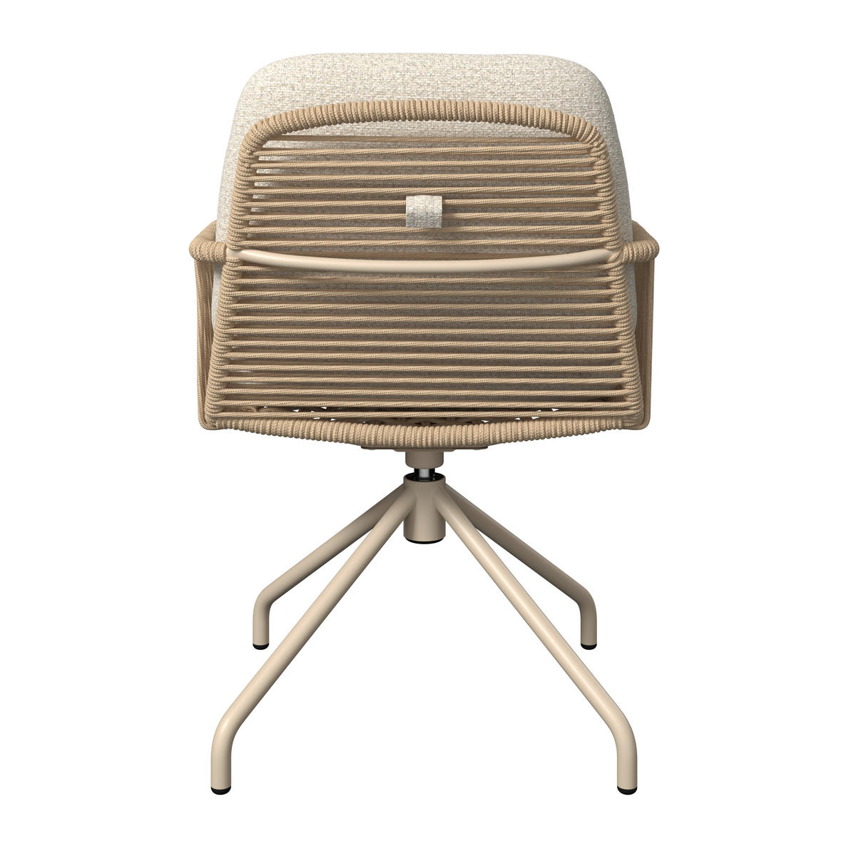 GARTENSESSEL Metall, Textil Sandfarben, Beige  - Sandfarben/Beige, Modern, Textil/Metall (58/82/62cm) - Dieter Knoll