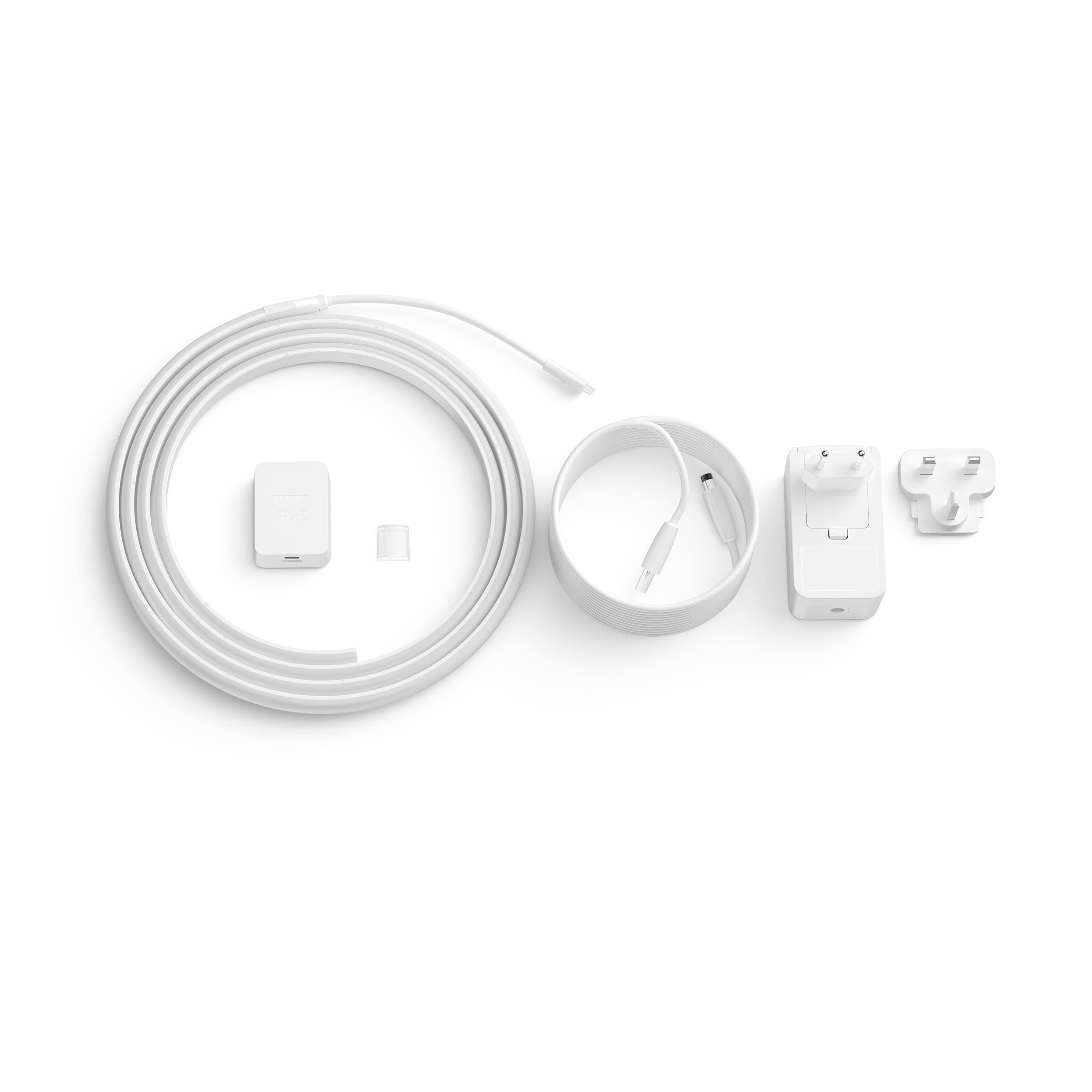 LED-STRIP White & Color Ambiance Gradient 2m Base  - Weiß, Basics, Kunststoff (200/1,45/0,75cm) - Philips HUE