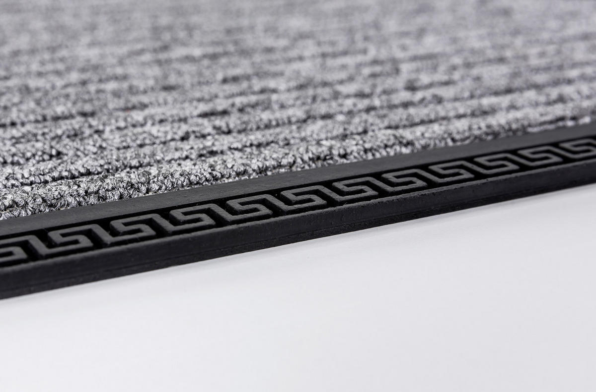 FUßMATTE  40/70 cm  Grau  - Grau, KONVENTIONELL, Textil (40/70cm) - Esposa