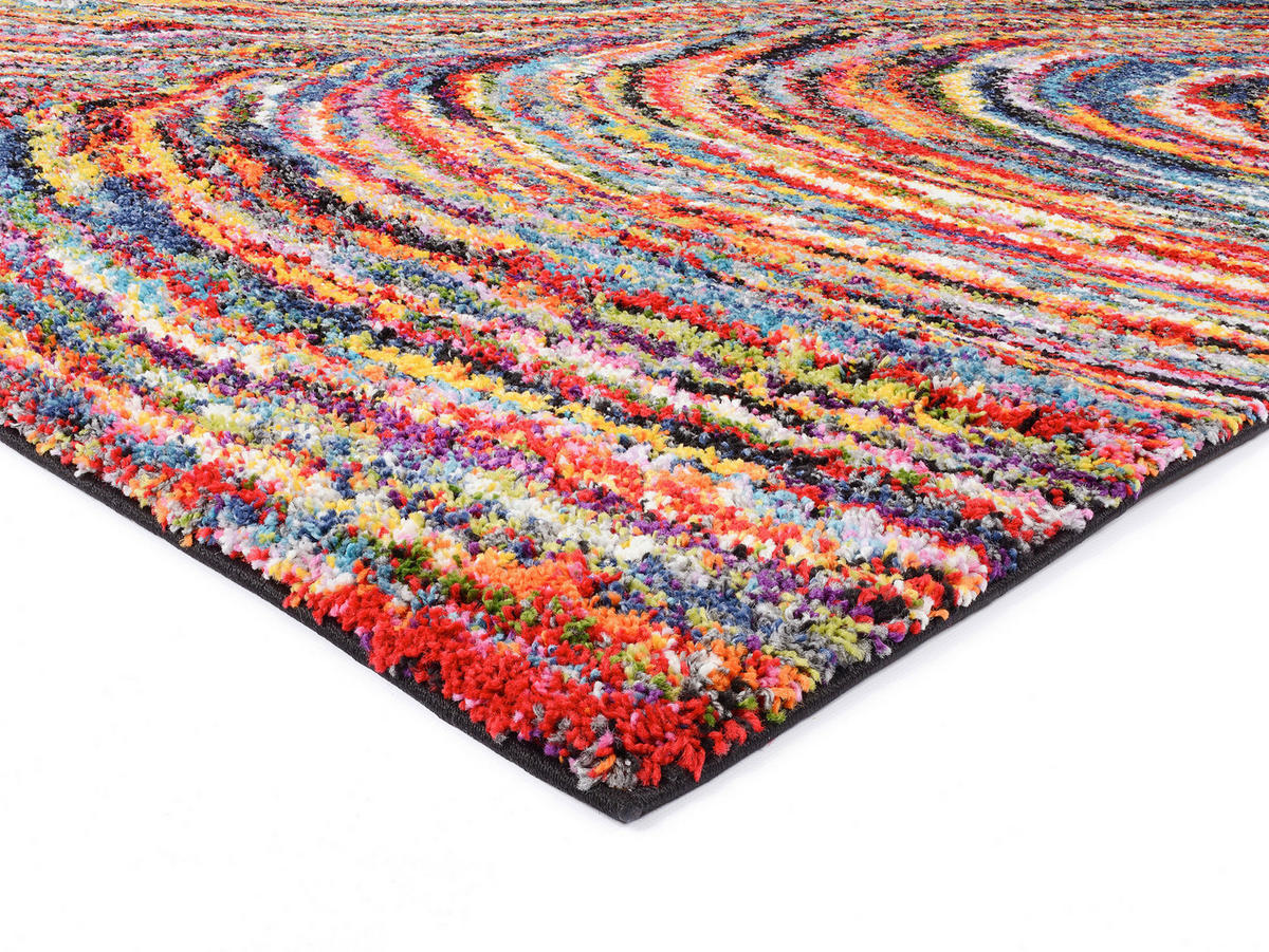 WEBTEPPICH  Wohnzimmer 120/170 cm Color Face Multicolor rechteckig  - Multicolor, Trend, Textil (120/170cm) - Novel