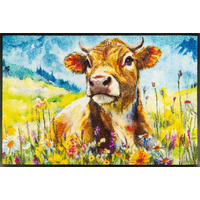 FUßMATTE 50/75 cm Lotti  - Multicolor, Basics, Kunststoff/Textil (50/75cm) - wash+dry
