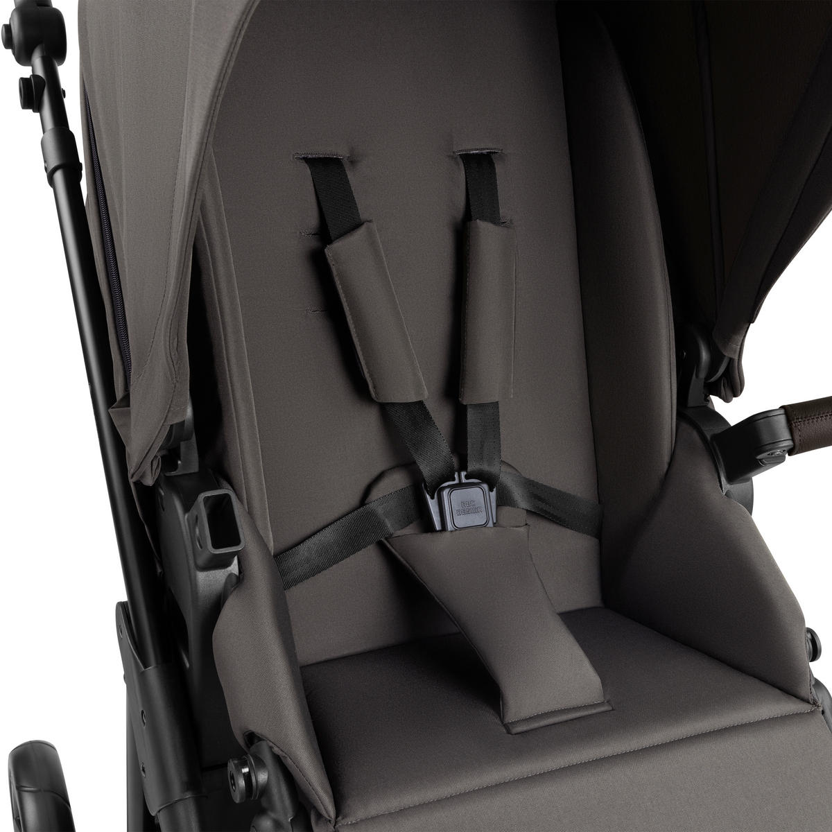 KINDERWAGENSET  Sierra All in One  Nut  - Anthrazit/Graubraun, Basics, Metall (58,5cm) - ABC Design