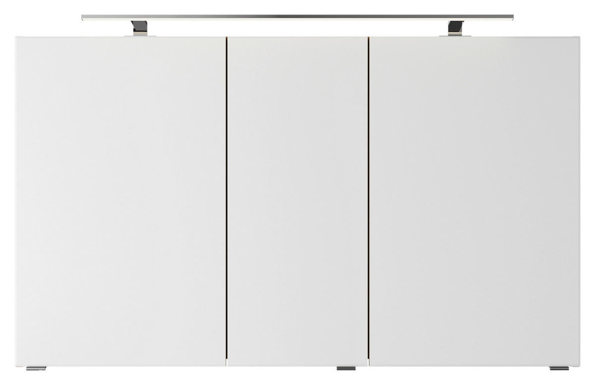 SPIEGELSCHRANK 120/70,3/14,5 cm  - Chromfarben/Eichefarben, KONVENTIONELL, Glas/Holzwerkstoff (120/70,3/14,5cm) - Pelipal