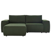 Freisteller von LOOKS by W.Joop ECKSOFA LOOKS II Grün Webstoff.