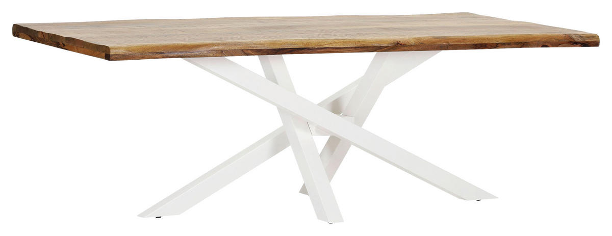 TISCHPLATTE      - Naturfarben, Design, Holz (220/100/5cm) - Landscape