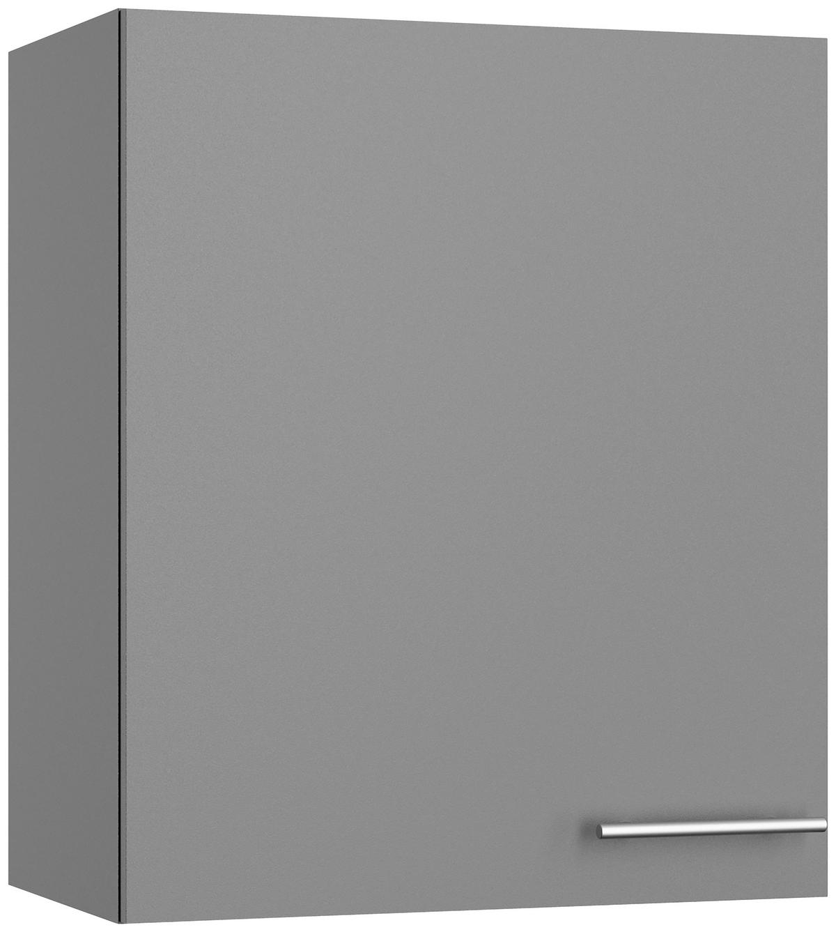 ECKKÜCHE 270/200 cm  in Grau  - Edelstahlfarben/Anthrazit, Basics, Holzwerkstoff/Metall (270/200cm) - Optifit