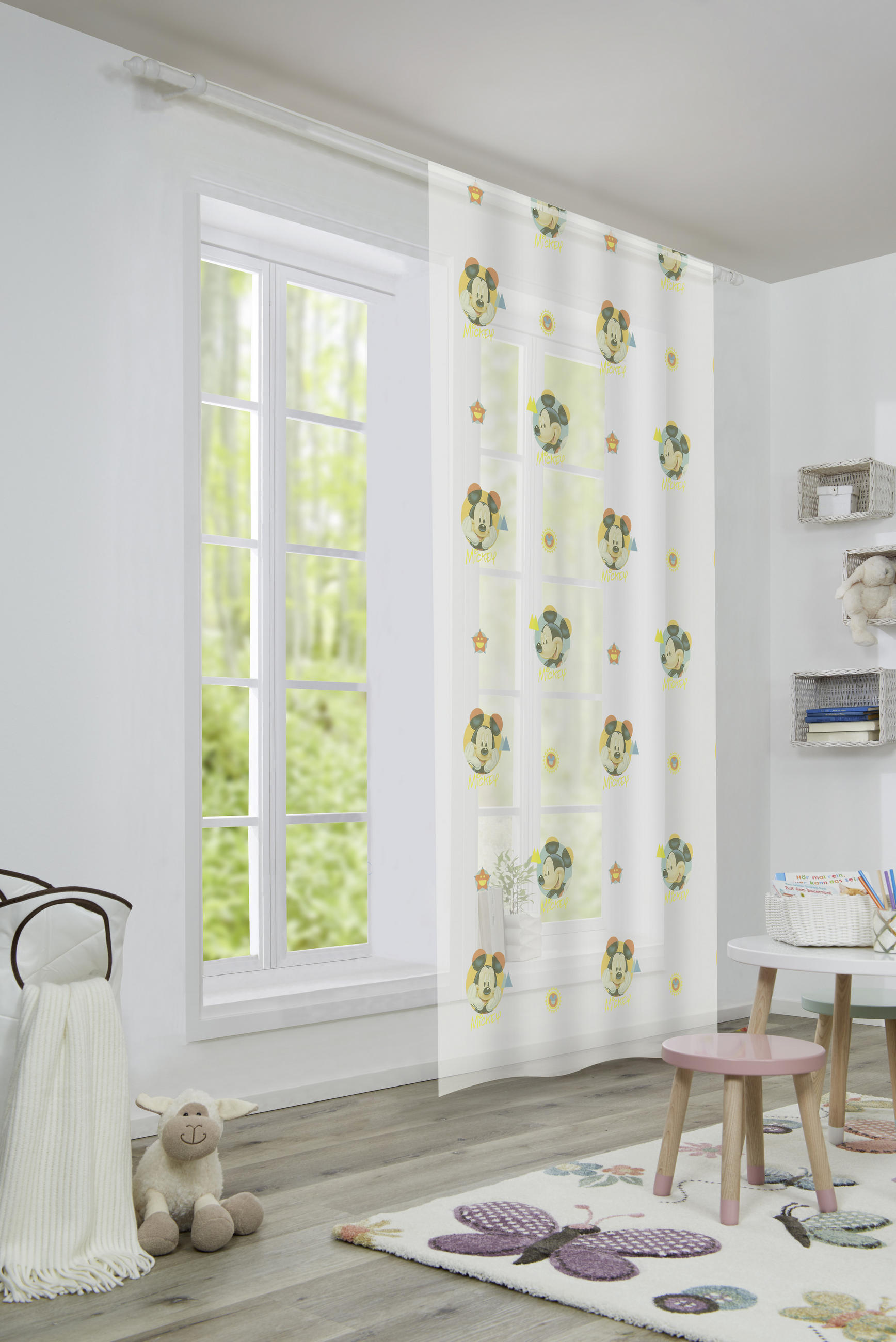 OTROŠKA ZAVESA   140/245 cm   - večbarvno, Design, tekstil (140/245cm) - Disney