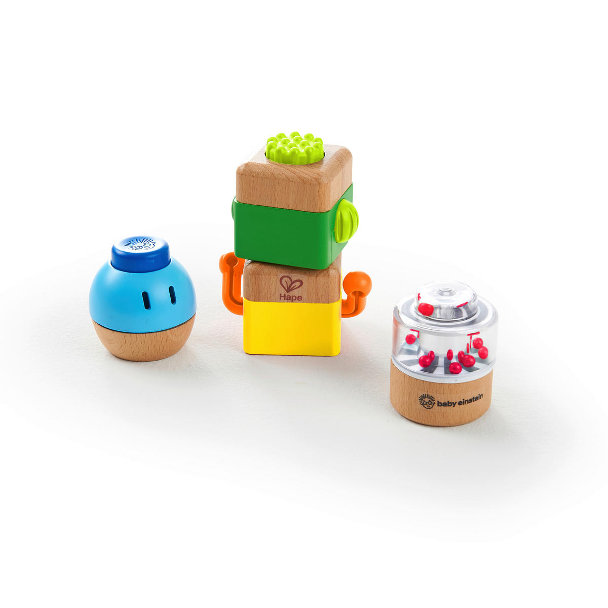 BAUSTEINE - Multicolor, Basics, Holz/Holzwerkstoff (24,3/22,1/5,6cm) - Hape