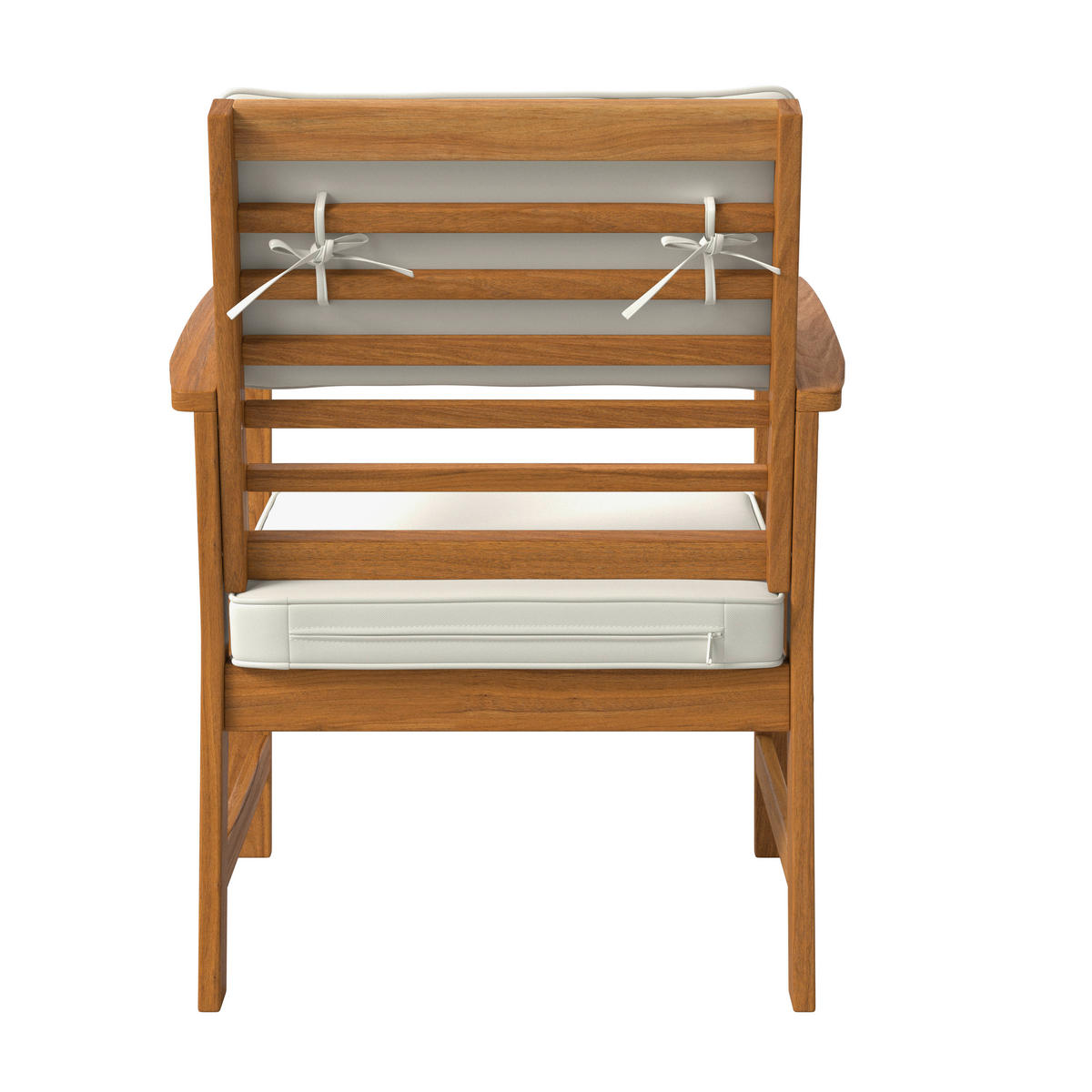 LOUNGEGARNITUR   80/50/33 cm Akazie vollmassiv  - Beige/Akaziefarben, MODERN, Holz/Wellpappe (80/50/33cm) - Ambia Garden