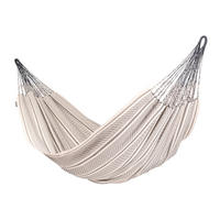 HÄNGEMATTE kingsize org.cotton  - Dunkelgrau/Hellgrau, KONVENTIONELL, Textil (180/400cm) - La Siesta