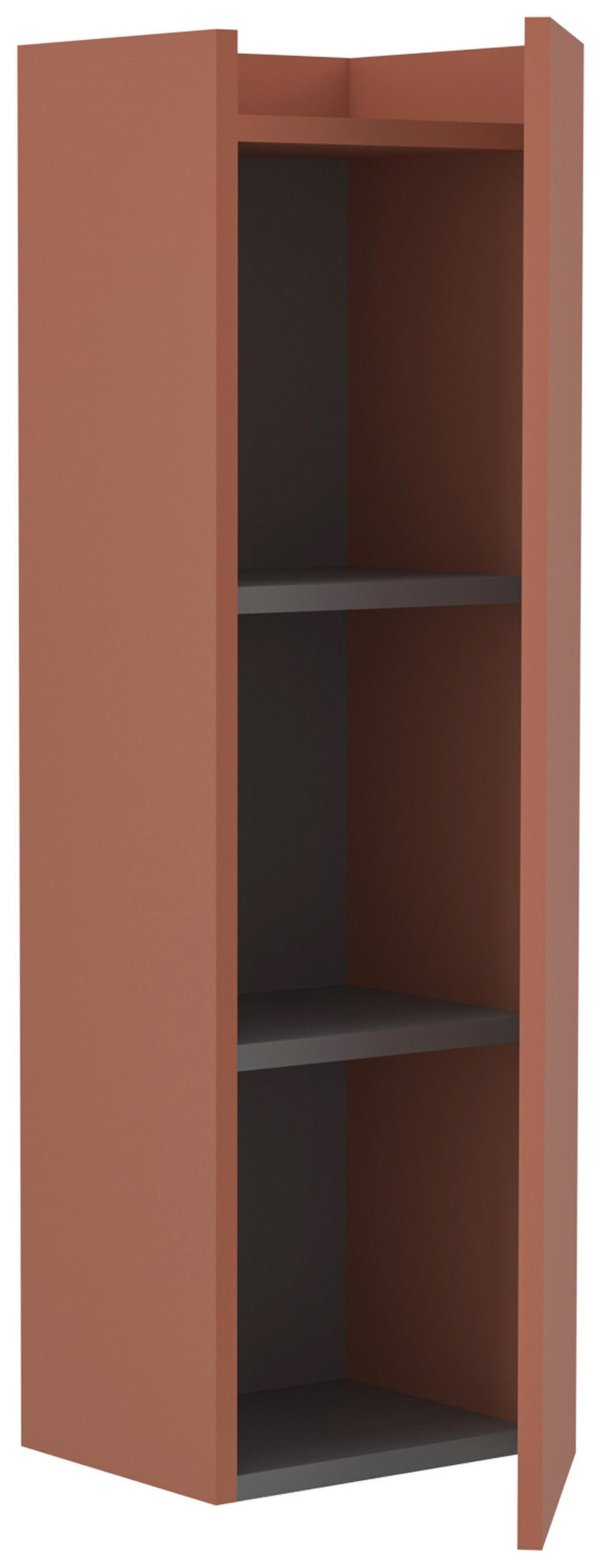 HIGHBOARD COAST  in 30/100/25 cm  - Orange, MODERN, Holzwerkstoff (30/100/25cm) - MID.YOU