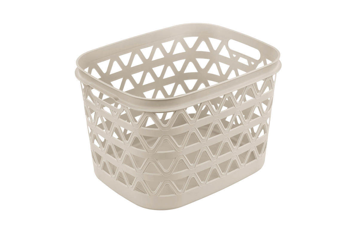 RUHÁSKOSÁR - fehér, Basics, műanyag (34,6/27,1/42,6cm) - Curver