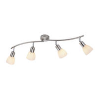 SVJETILJKA STROPNA  - boje oplemenjenog čelika, Basics, staklo/metal (90/83/21cm)