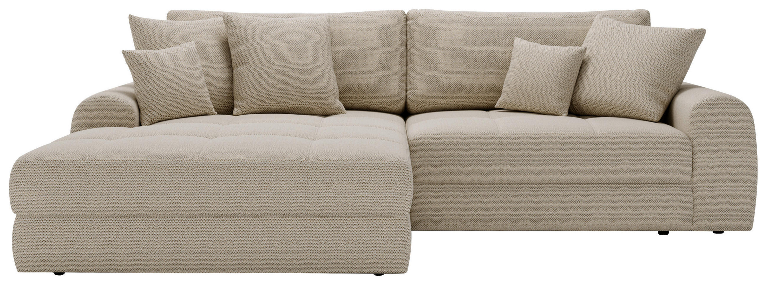 Livetastic Ecksofa Lorson Beige 290x208 cm