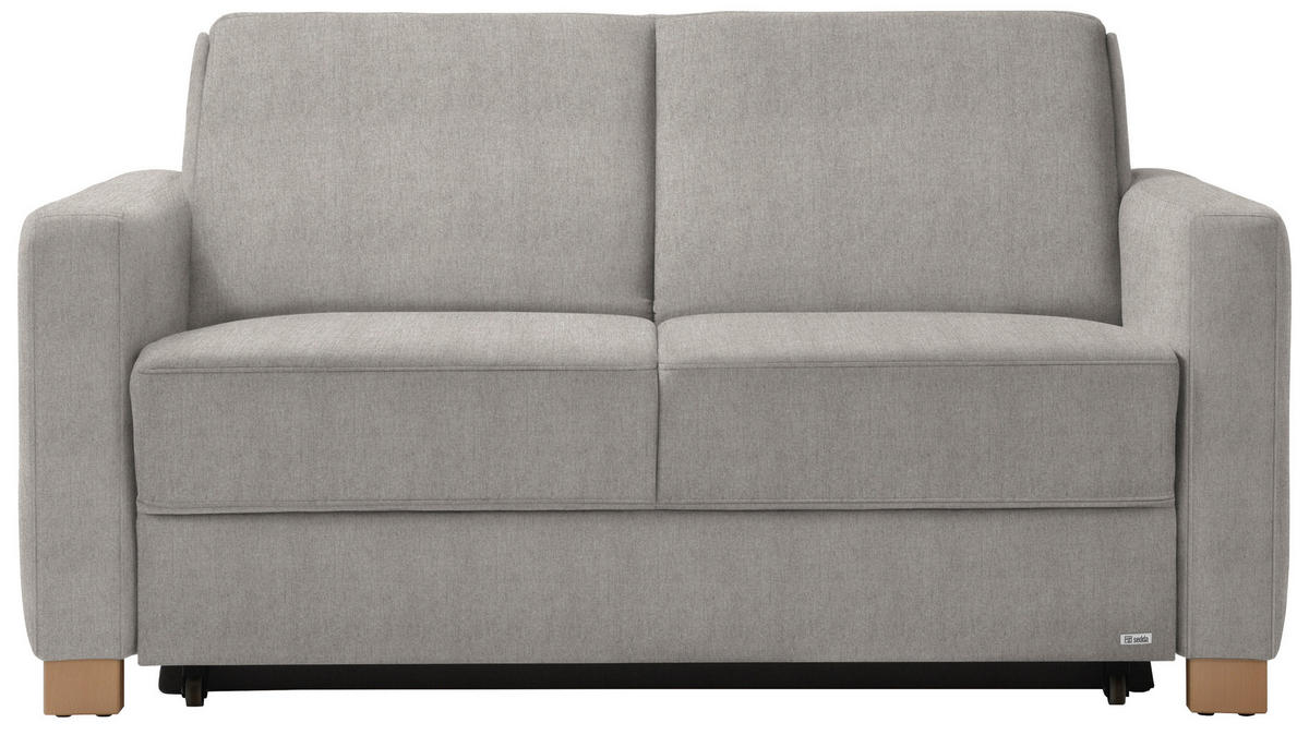 SCHLAFSOFA Naturfarben ,[ ]}Schlafen auf Sitzhöhe, Stoffauswahl  - Naturfarben, Konventionell, Holz/Textil (160/86/92cm) - Sedda