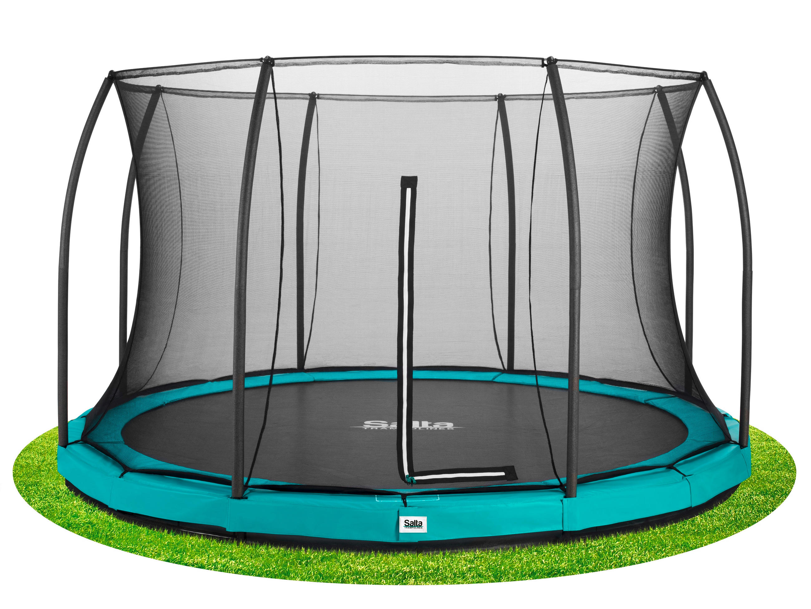Trampolin Salta Comfort Ground Salta Comfort Edition Ground  - Grün, Basics, Metall (427cm) - Salta
