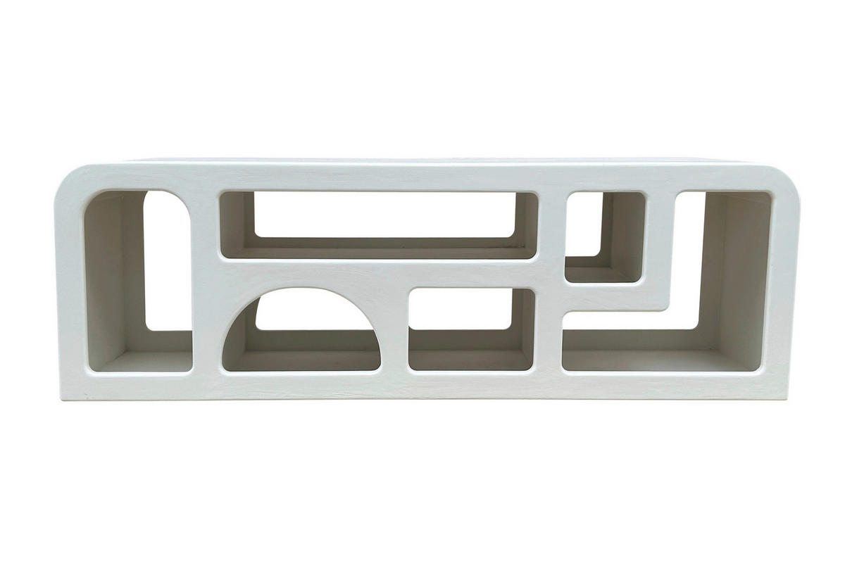 LOWBOARD  in 160/50/40 cm  - Weiß, Design, Holzwerkstoff/Stein (160/50/40cm) - MID.YOU