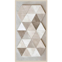 AKUSTIKBILD Abstraktes 120/60 cm  - Multicolor, Basics, Naturmaterialien/Holz (120/60cm) - Euroart