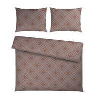POVLEČENÍ satén šedohnědá 200/200 cm - šedohnědá, Design, textil (200/200cm) - Ambia Home
