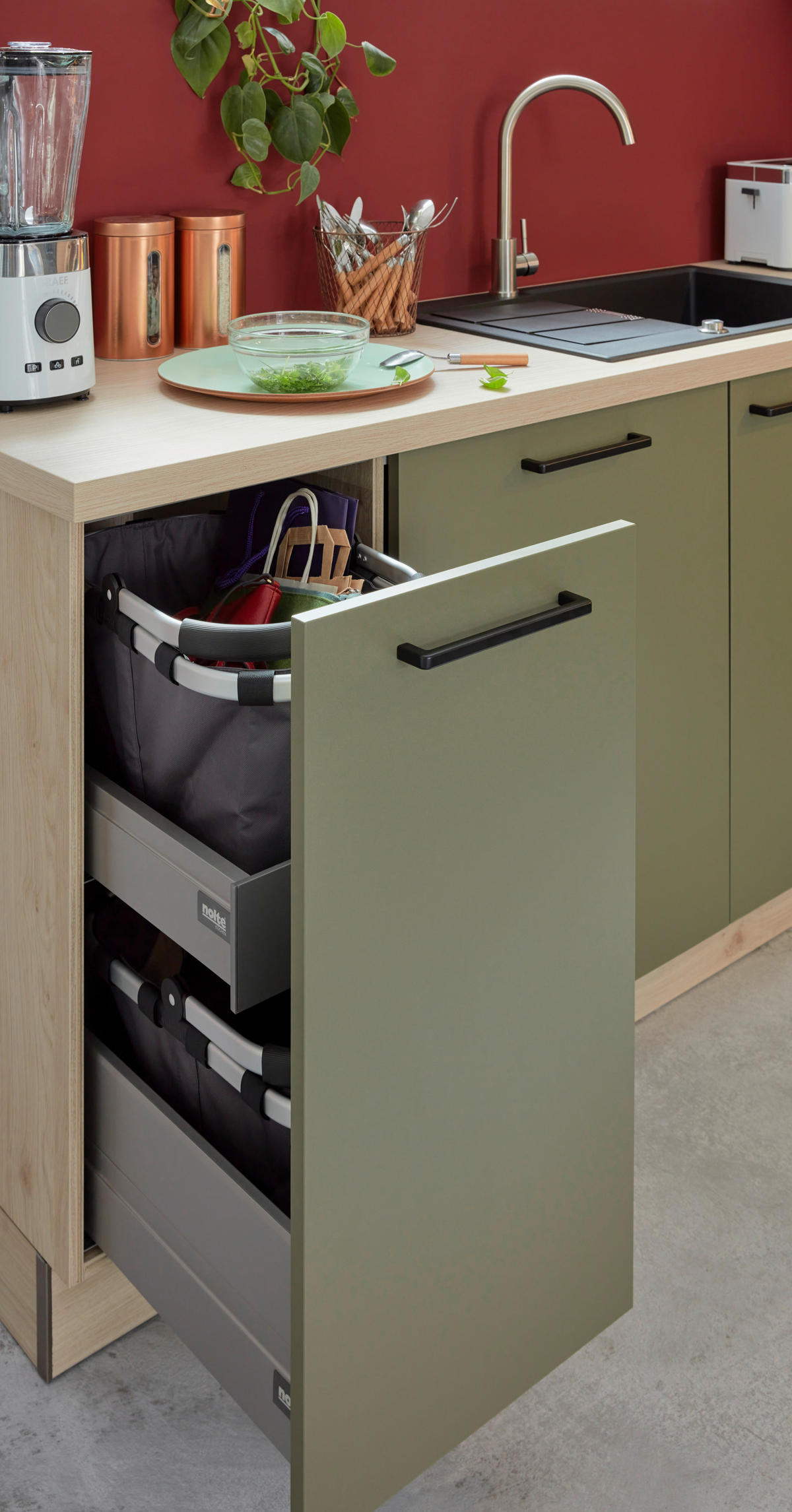 EINBAUKÜCHE   - Design, Holzwerkstoff - Dieter Knoll