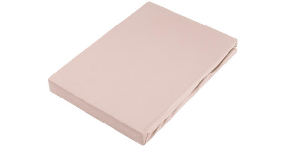 BOXSPRING-SPANNLEINTUCH 140/220 cm Jersey  - Altrosa, KONVENTIONELL, Textil (140/220cm) - Novel