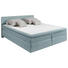 BOXSPRINGBETT 180/200 cm in Blau, Silberfarben - Blau/Silberfarben, Basics, Holzwerkstoff/Kunststoff (180/200cm) - Carryhome BOXSPRINGBETT 180/200 cm in Blau, Silberfarben - Blau/Silberfarben, Basics, Holzwerkstoff/Kunststoff (180/200cm) - Carryhome