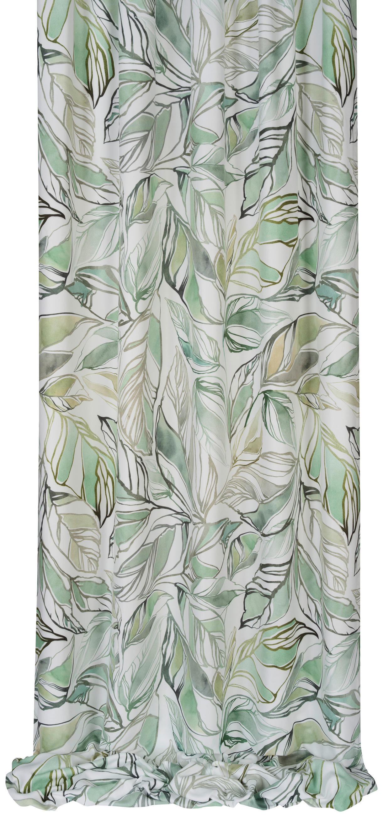 DEKOSTOFF per lfm blickdicht  - Jadegrün, KONVENTIONELL, Kunststoff (150cm) - Esposa