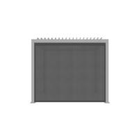 PERGOLA-ROLLO 278/231,5/8,5 cm  - Anthrazit, Basics, Textil (278/231,5/8,5cm) - Gardenson