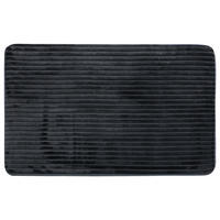 KÚPEĽŇOVÁ PREDLOŽKA, 50/80 cm - antracitová, Basics, textil/plast (50/80cm) - Boxxx