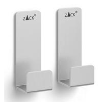 HANDTUCHHAKEN - Edelstahlfarben, Basics, Metall (2,0/5,5/2,1cm) - Zack