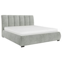 TAPECIRANI KREVET   160/200 cm   zelena  - zelena, Moderno, drvni materijal/metal (160/200cm) - MID.YOU