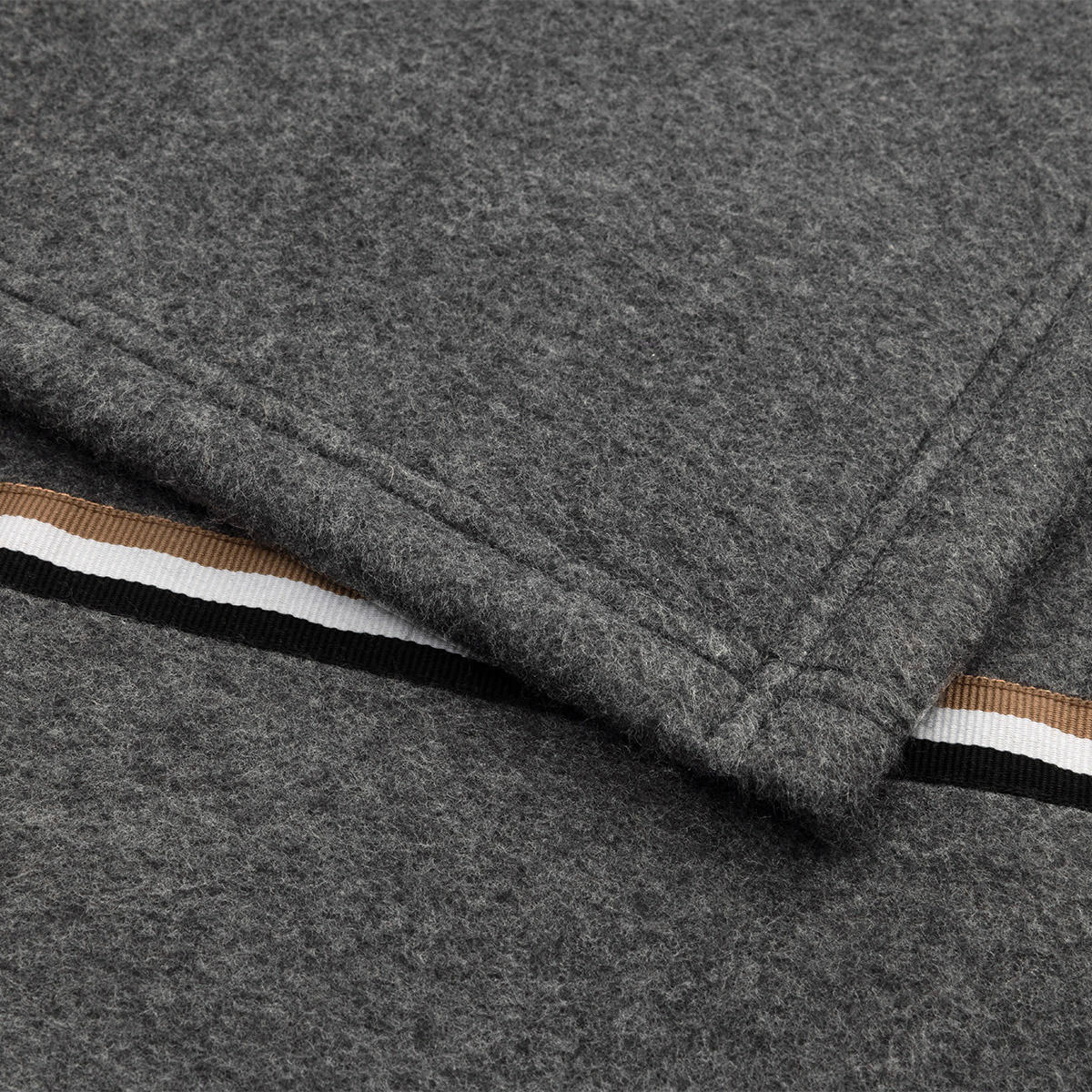 PLAID 130/170 cm  - Grau, Design, Textil (130/170cm) - Hugo Boss