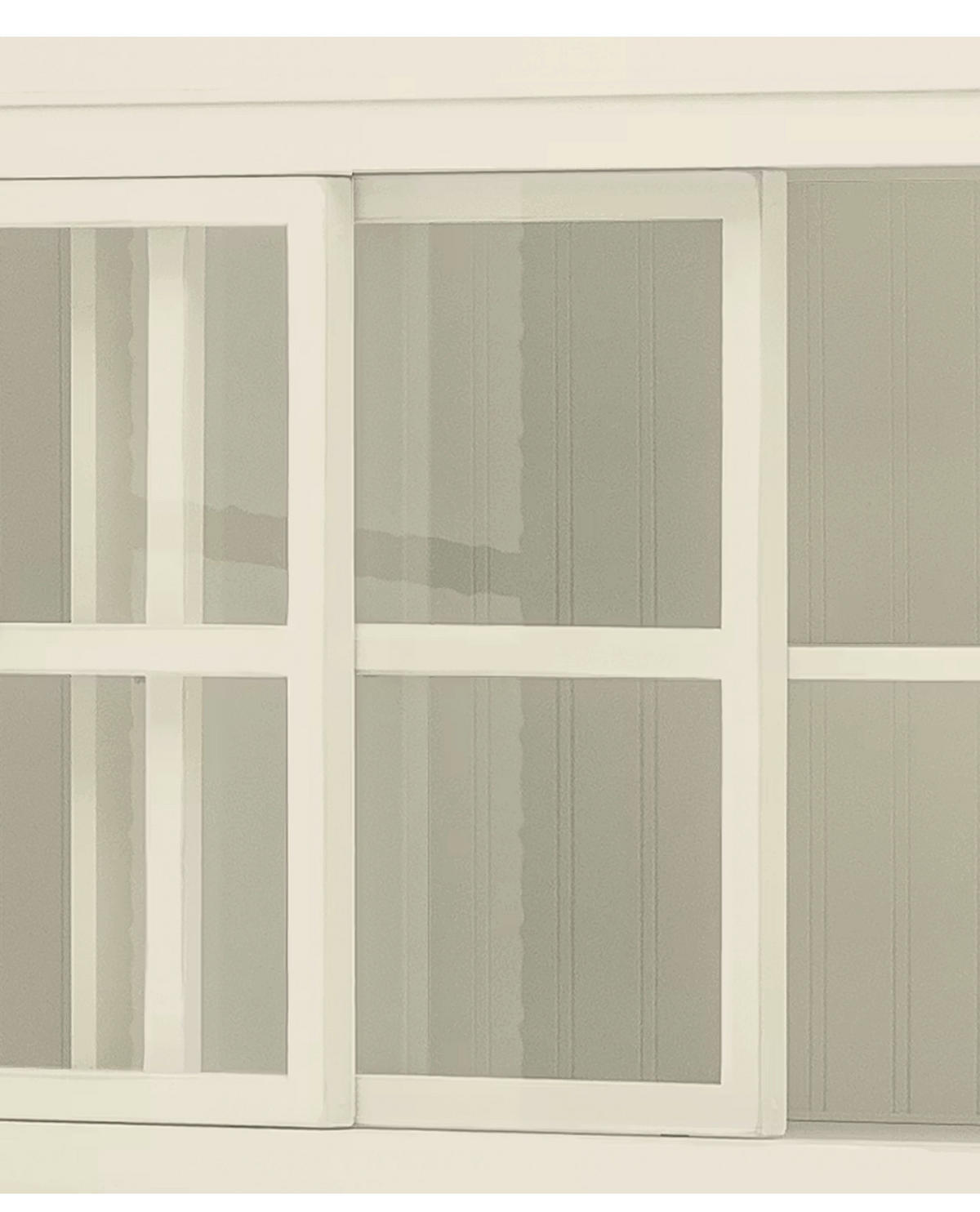 HIGHBOARD UrbanClass  in 190,5/219,5/49 cm  - Weiß, LIFESTYLE, Glas/Holz (190,5/219,5/49cm) - Livetastic
