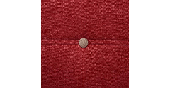 SITZBANK 179/80/60 cm in Grau, Rot, Eichefarben - Eichefarben/Rot, KONVENTIONELL, Holz/Textil (179/80/60cm) - Voleo